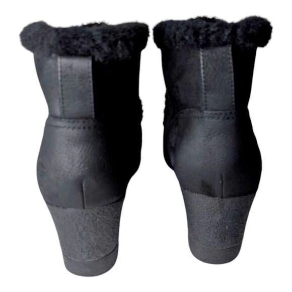 UGG Jeovana Shearling Wedge Boot Size 10 - Picture 5 of 8